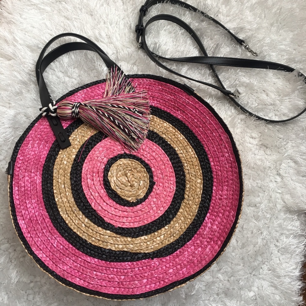 Like New Condition Rebecca Minkoff straw tote